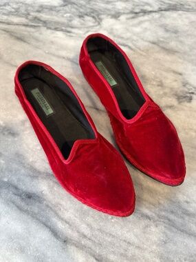 Handmade Venetian Velvet Slippers